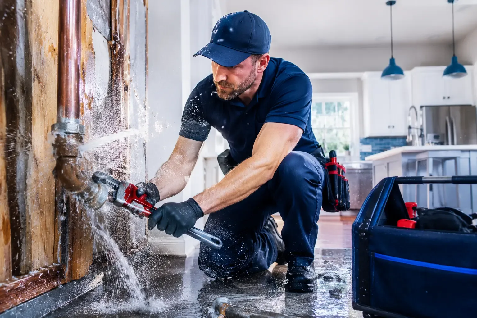 Local emergency pipe repair professionals in New Burnside, IL